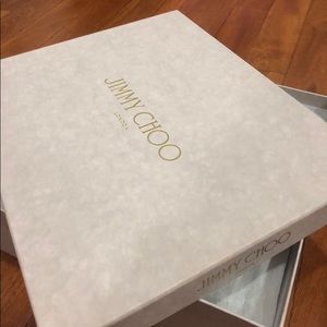 Jimmy Choo shoe boxes